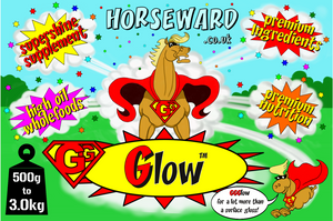 GG GLOW™ Gives your horse a lot more than a surface gloss
