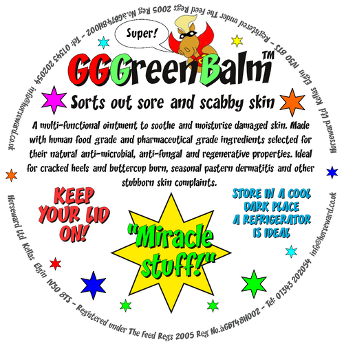 GG GREENBALM™ - soothes sore and scabby skin. 