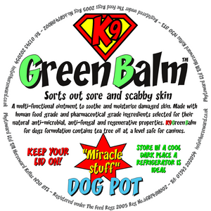 K9 GreenBalm Dog Pot Lid